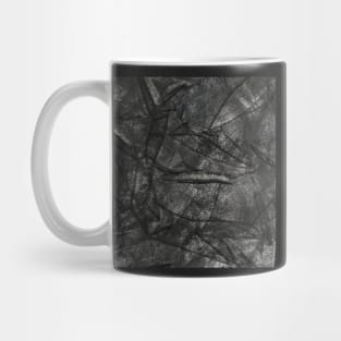 Black leather texture Mug